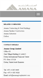 Mobile Screenshot of amanagrouplimited.com